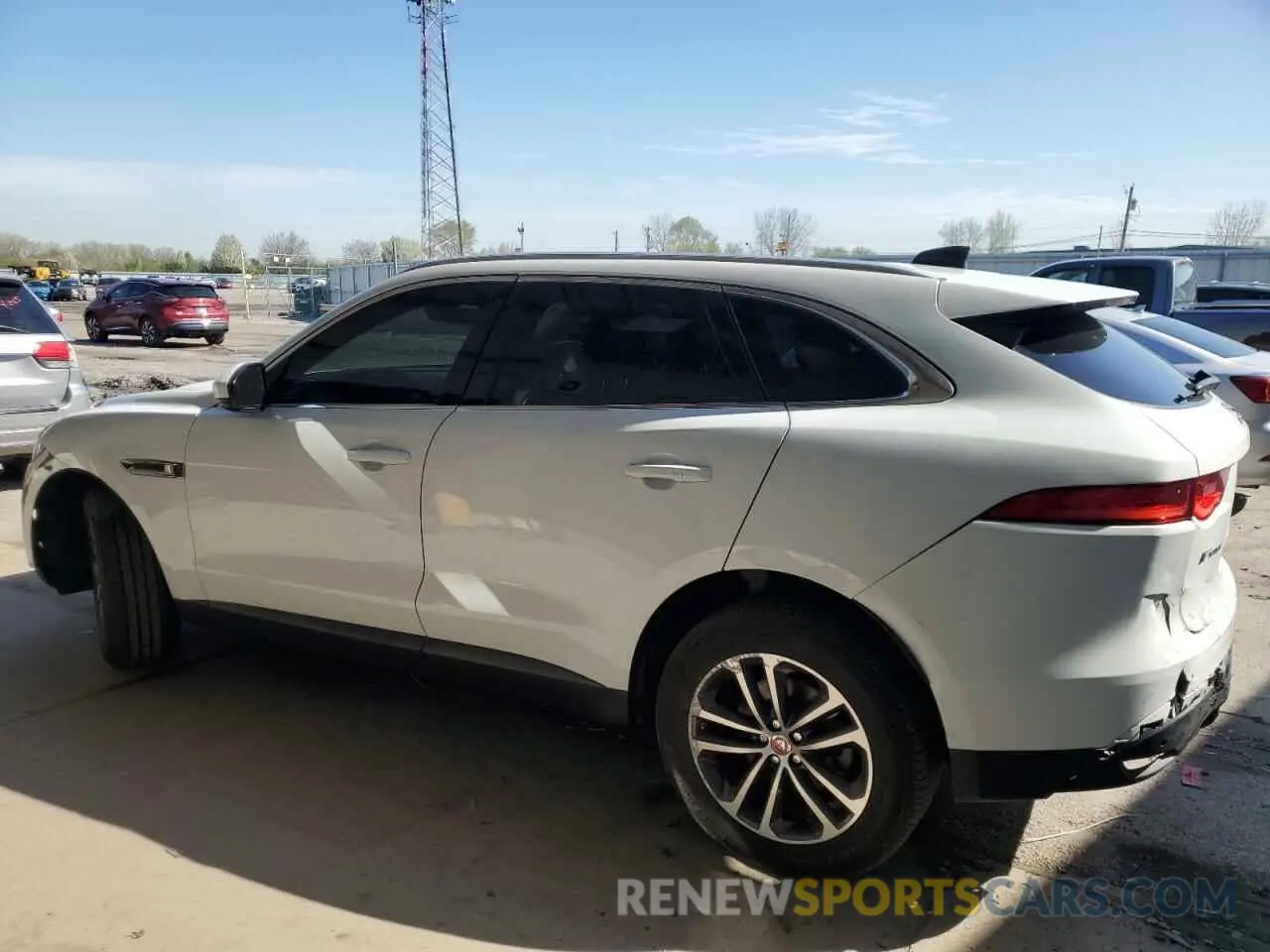 2 Фотография поврежденного автомобиля SADCJ2FX7LA627307 JAGUAR F-PACE 2020