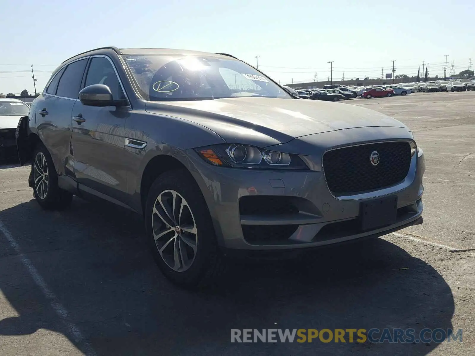 1 Photograph of a damaged car SADCJ2FX7LA628408 JAGUAR F-PACE 2020