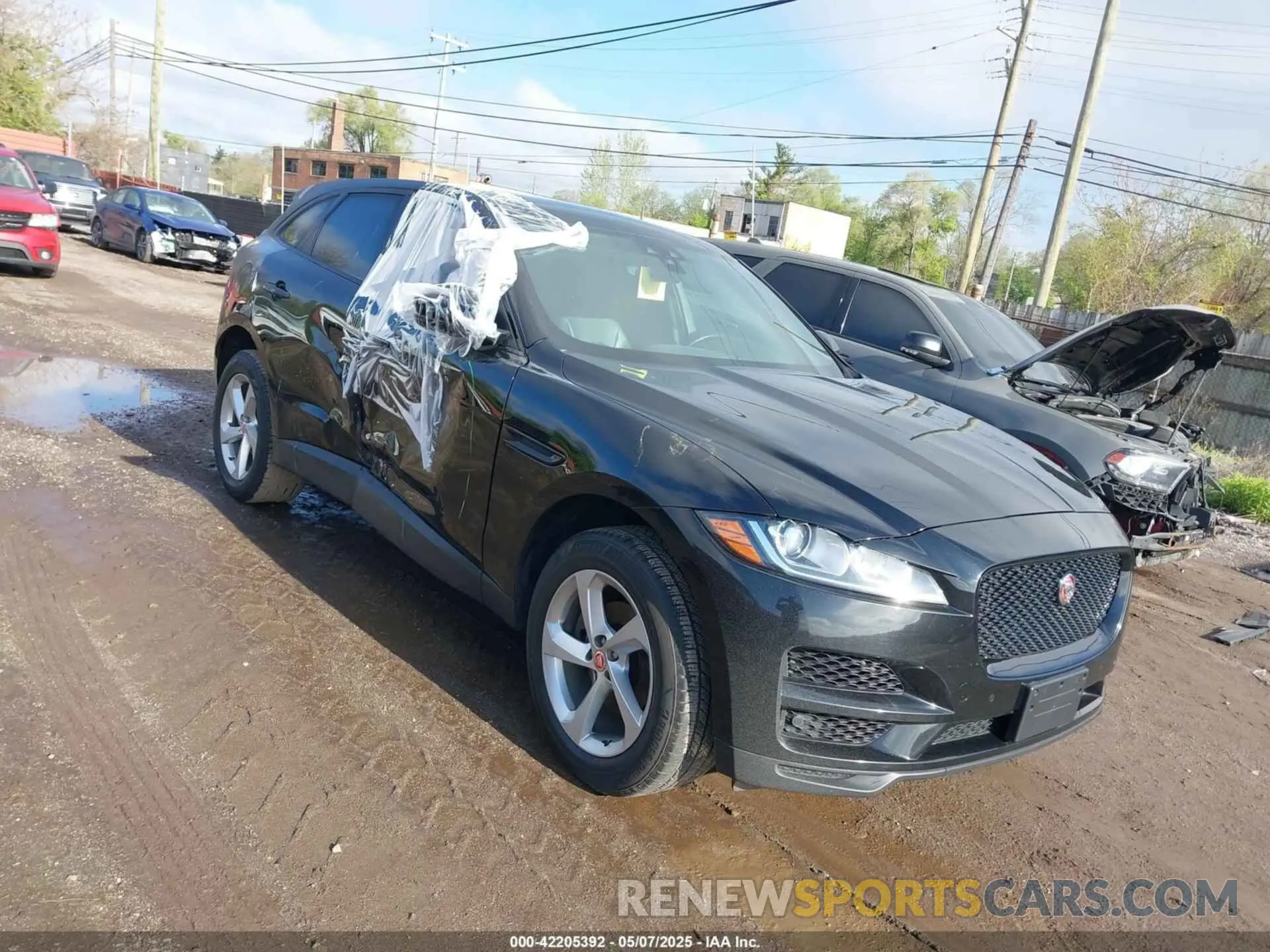 1 Photograph of a damaged car SADCJ2FX7LA645404 JAGUAR F-PACE 2020