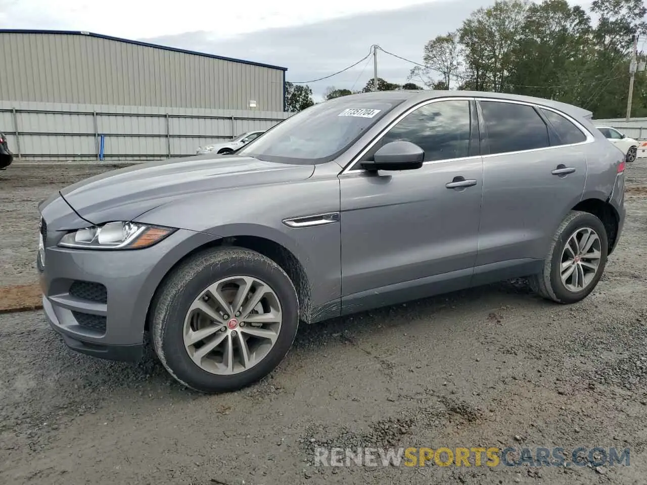 1 Photograph of a damaged car SADCJ2FX7LA654815 JAGUAR F-PACE 2020