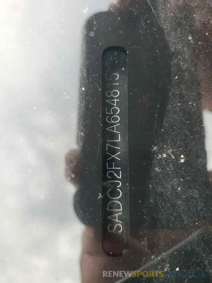 13 Photograph of a damaged car SADCJ2FX7LA654815 JAGUAR F-PACE 2020