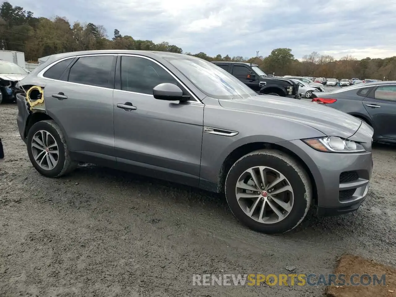 4 Photograph of a damaged car SADCJ2FX7LA654815 JAGUAR F-PACE 2020