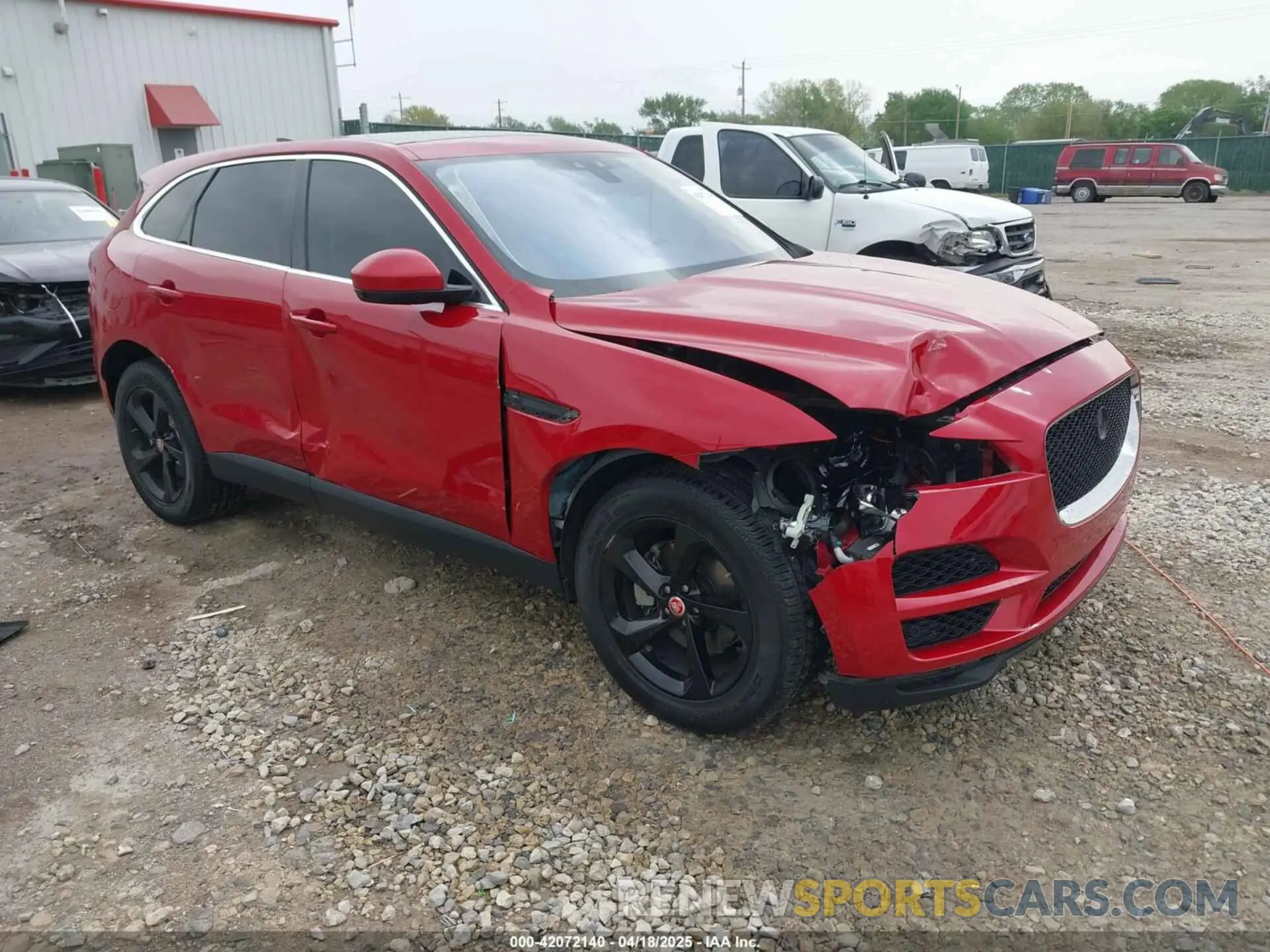 1 Фотография поврежденного автомобиля SADCJ2FX8LA632113 JAGUAR F-PACE 2020