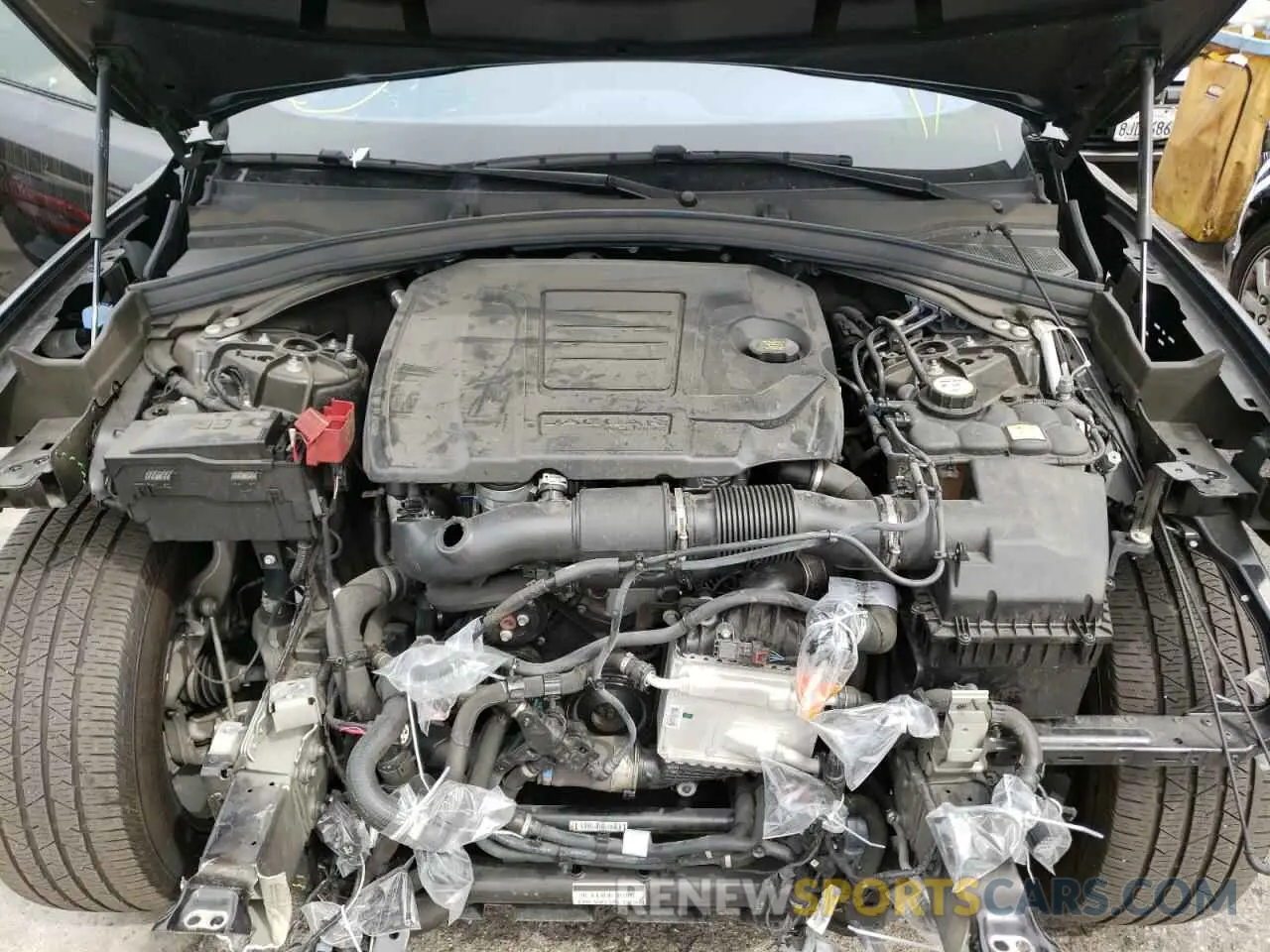 7 Фотография поврежденного автомобиля SADCJ2FX8LA655780 JAGUAR F-PACE 2020