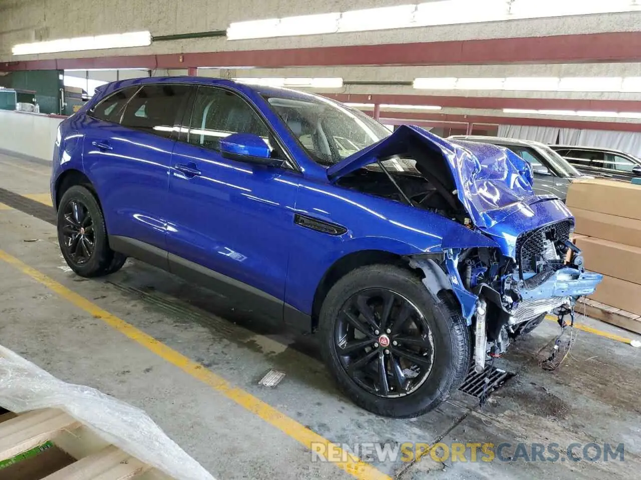 4 Photograph of a damaged car SADCJ2FX9LA649485 JAGUAR F-PACE 2020