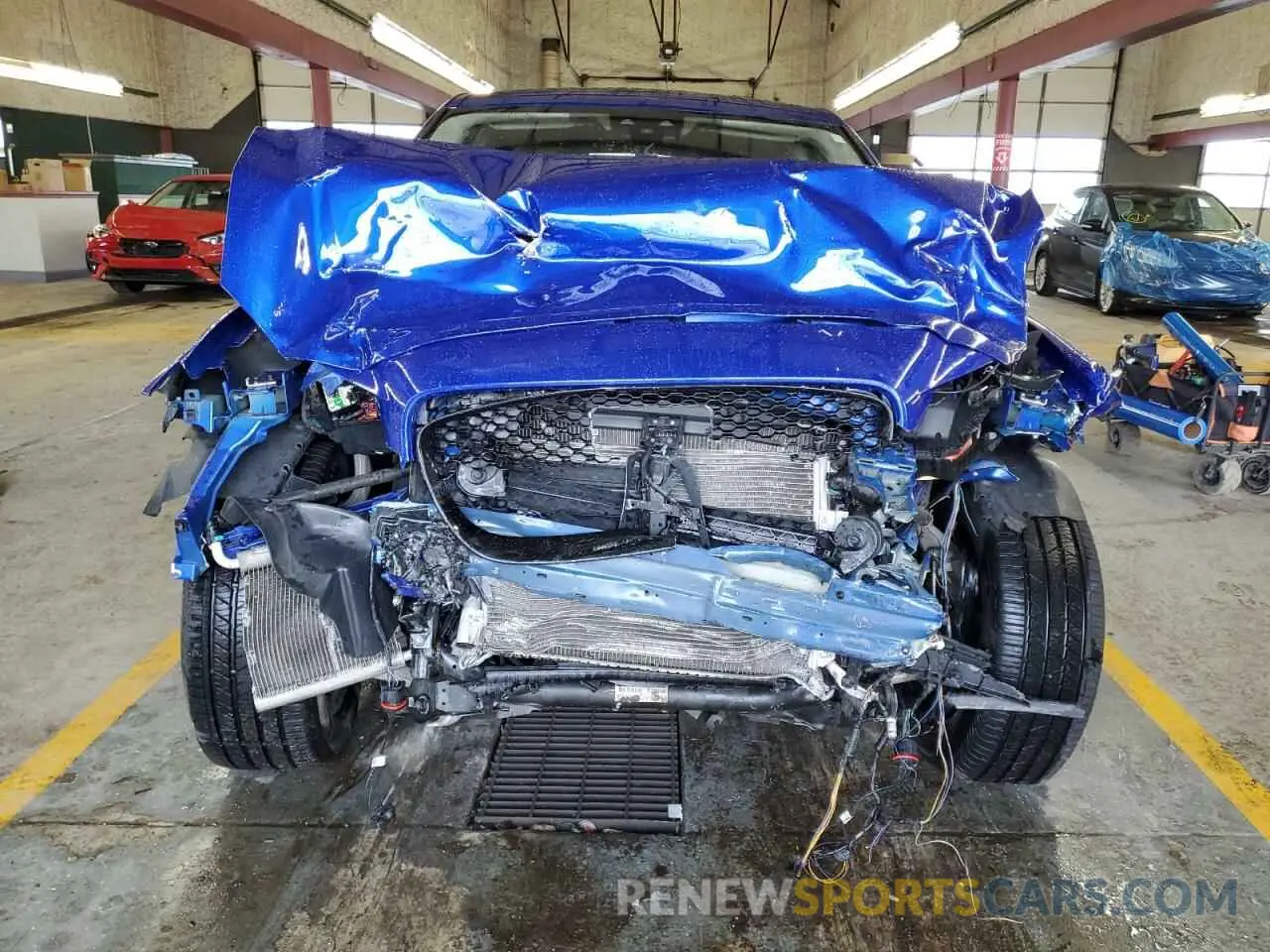 5 Photograph of a damaged car SADCJ2FX9LA649485 JAGUAR F-PACE 2020