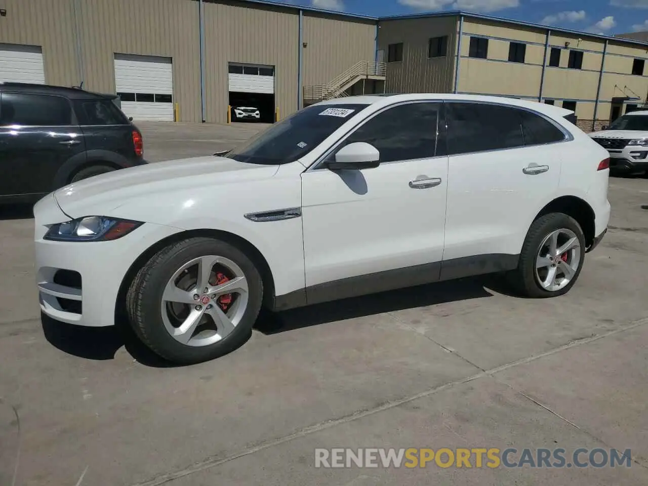 1 Photograph of a damaged car SADCJ2FXXLA635367 JAGUAR F-PACE 2020