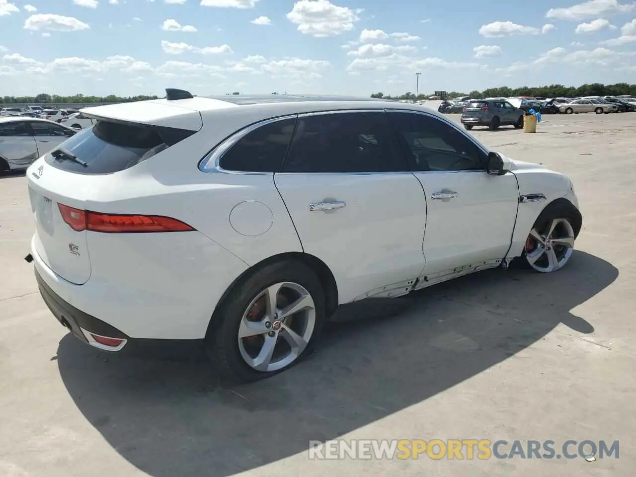 3 Photograph of a damaged car SADCJ2FXXLA635367 JAGUAR F-PACE 2020