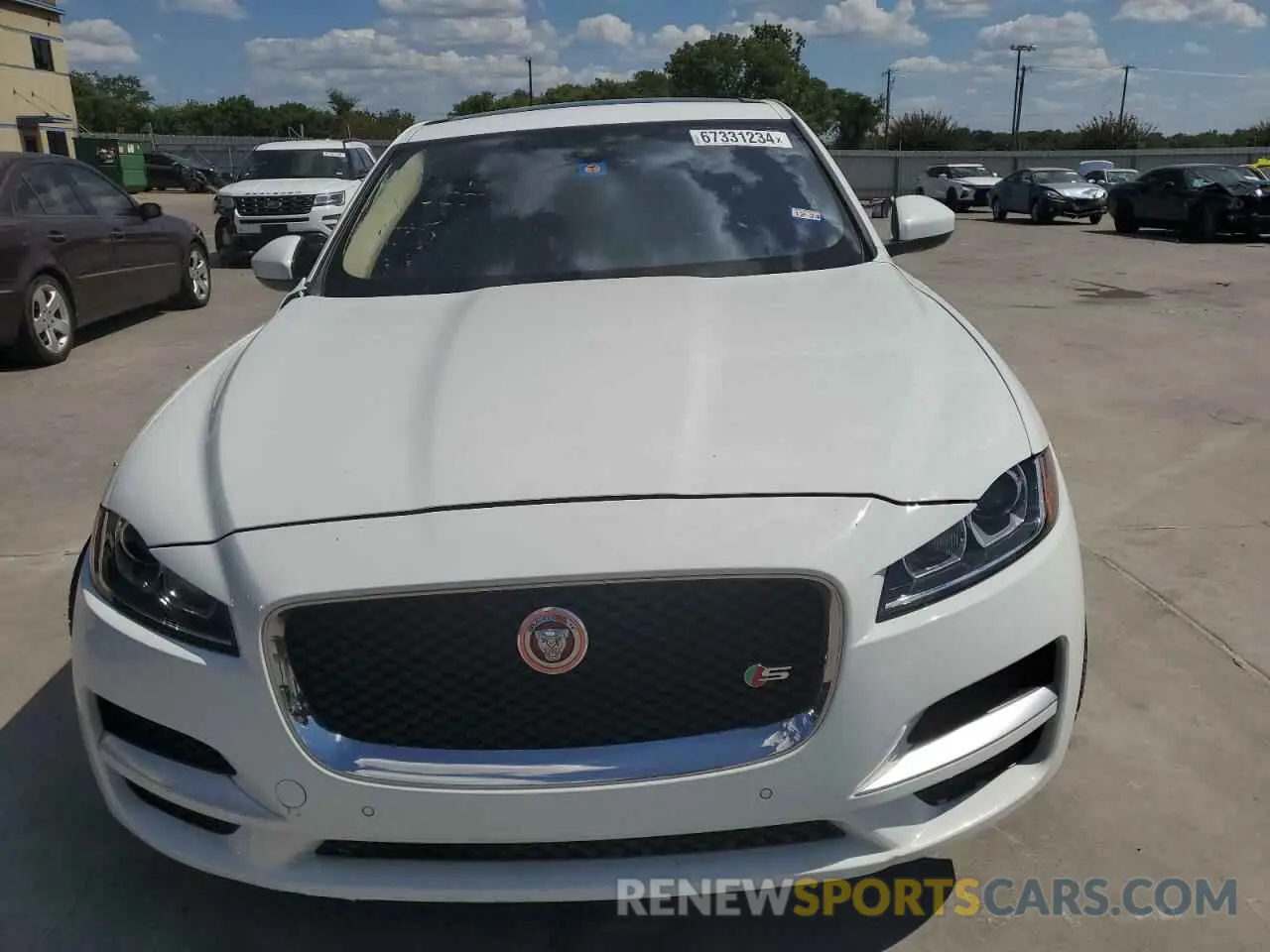 5 Photograph of a damaged car SADCJ2FXXLA635367 JAGUAR F-PACE 2020
