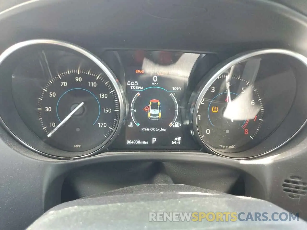 9 Photograph of a damaged car SADCJ2GX8LA660170 JAGUAR F-PACE 2020