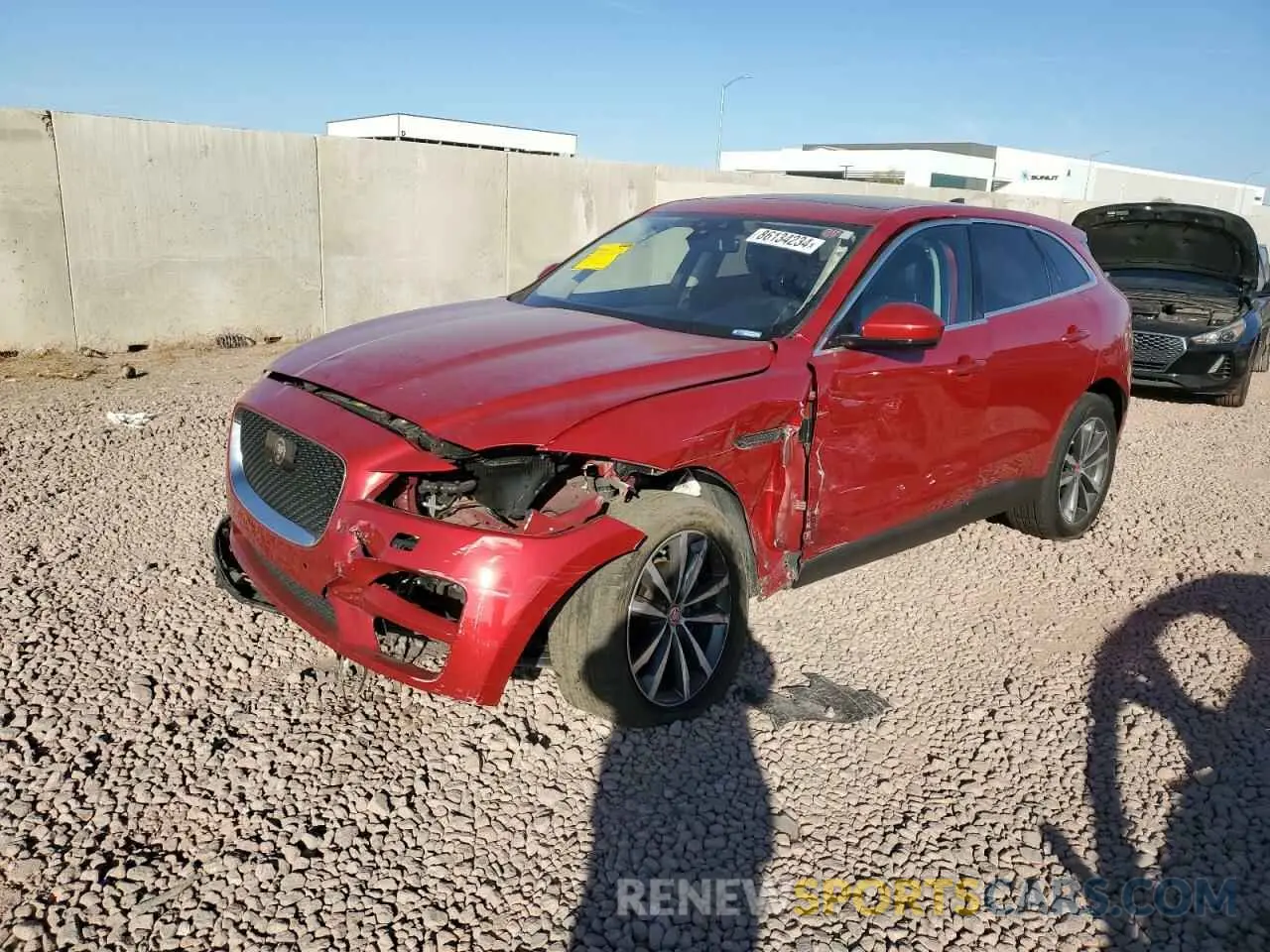 1 Фотография поврежденного автомобиля SADCK2FX3LA648118 JAGUAR F-PACE 2020