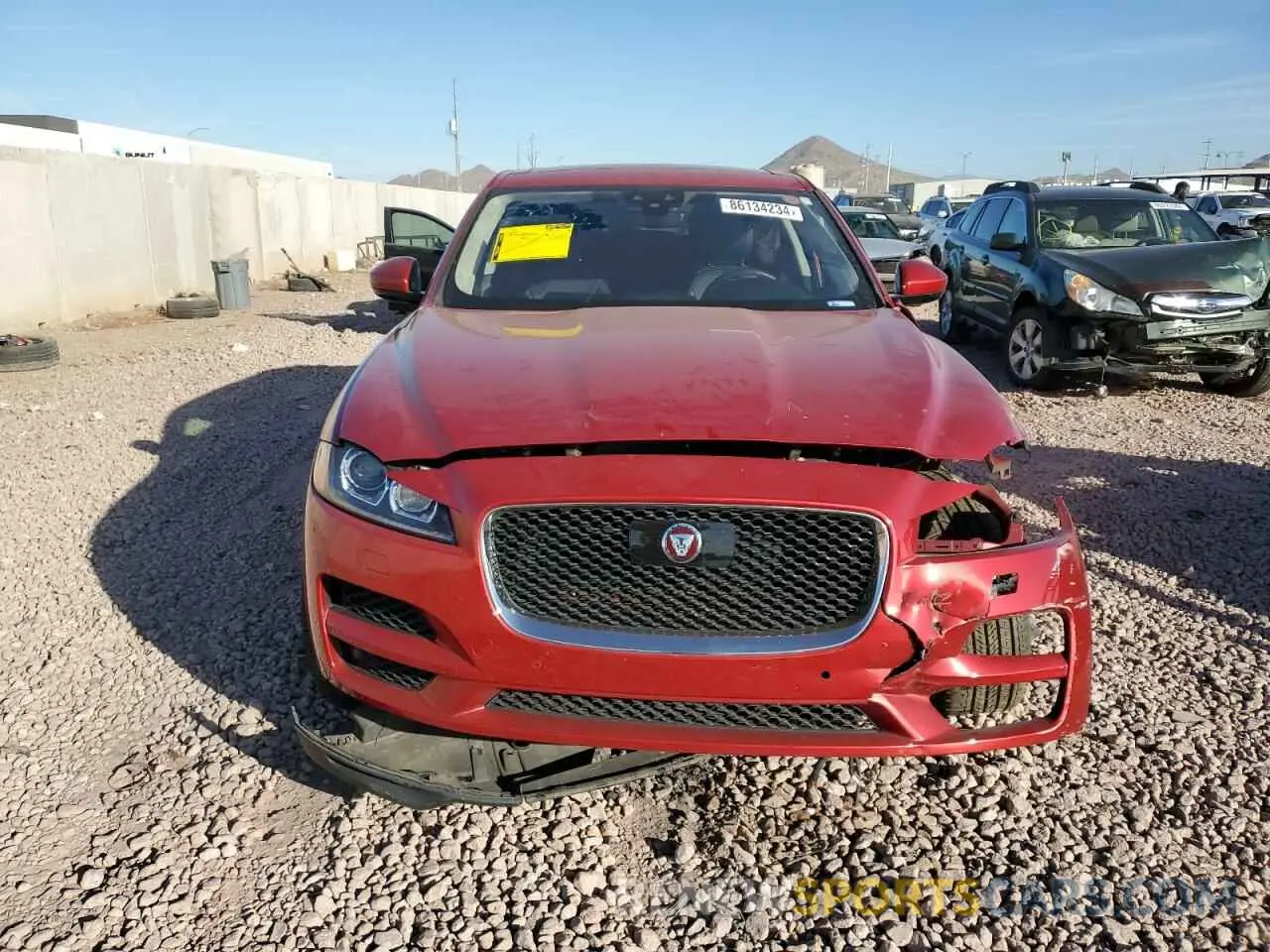 5 Фотография поврежденного автомобиля SADCK2FX3LA648118 JAGUAR F-PACE 2020
