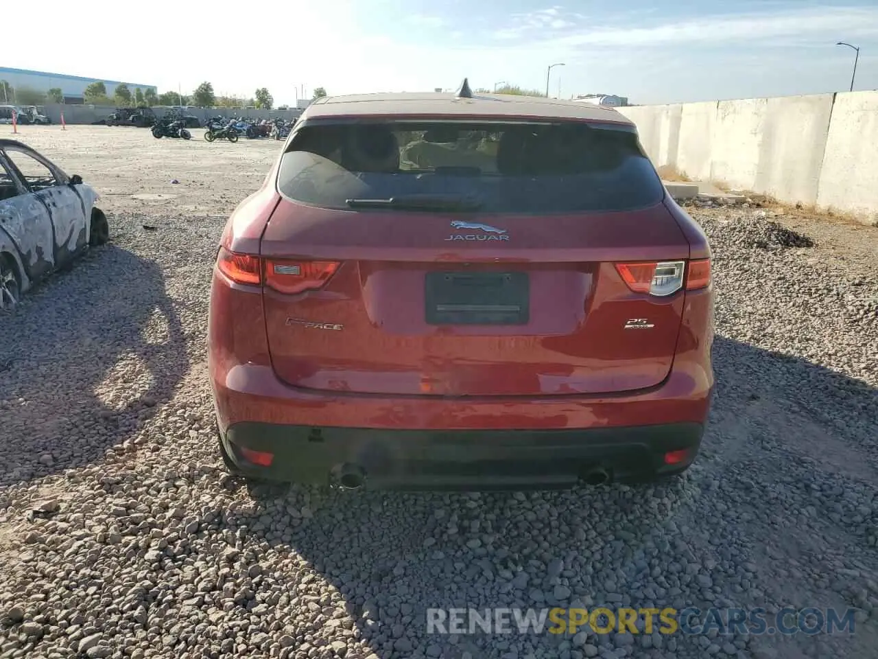 6 Фотография поврежденного автомобиля SADCK2FX3LA648118 JAGUAR F-PACE 2020