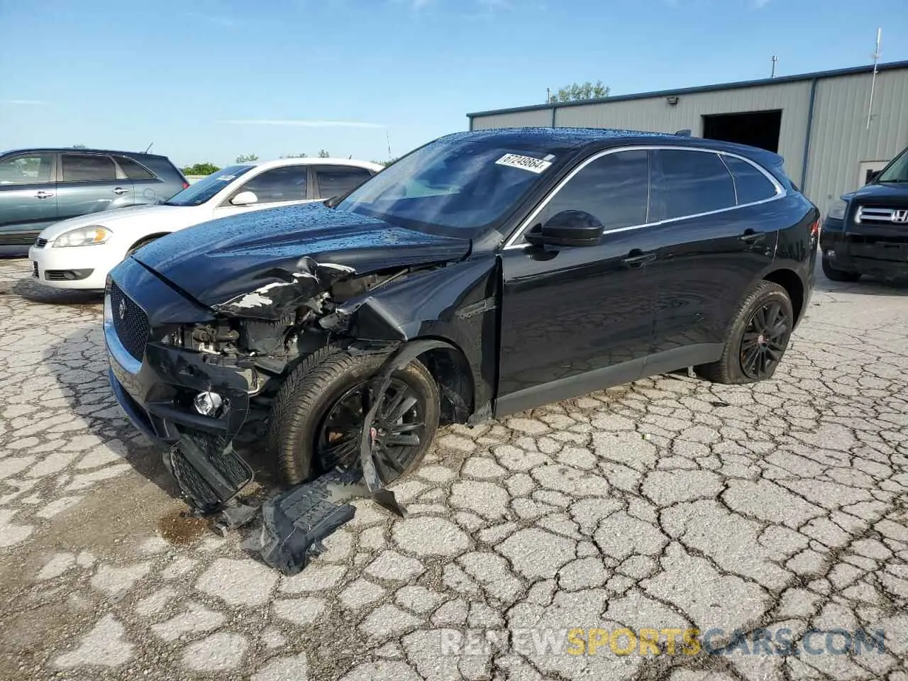 1 Photograph of a damaged car SADCK2FX3LA653173 JAGUAR F-PACE 2020