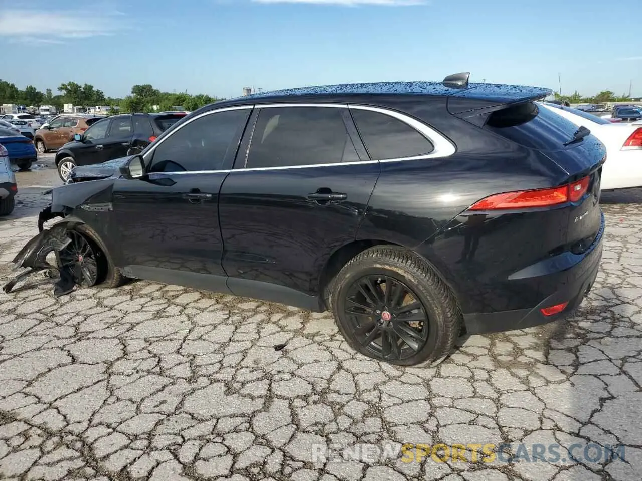 2 Photograph of a damaged car SADCK2FX3LA653173 JAGUAR F-PACE 2020