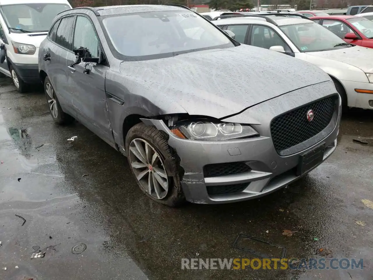 1 Photograph of a damaged car SADCK2FX6LA633161 JAGUAR F-PACE 2020