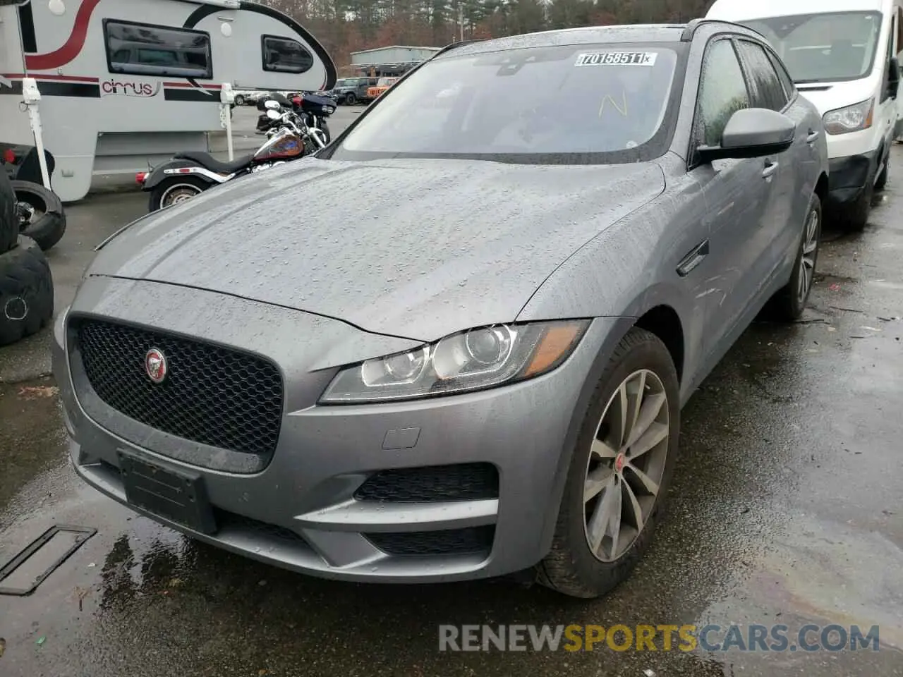 2 Photograph of a damaged car SADCK2FX6LA633161 JAGUAR F-PACE 2020