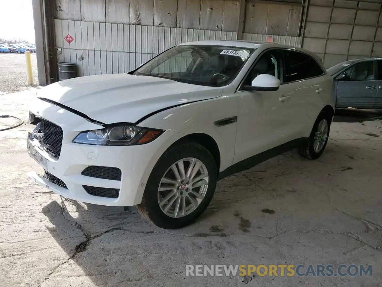 1 Фотография поврежденного автомобиля SADCK2FX8LA658014 JAGUAR F-PACE 2020