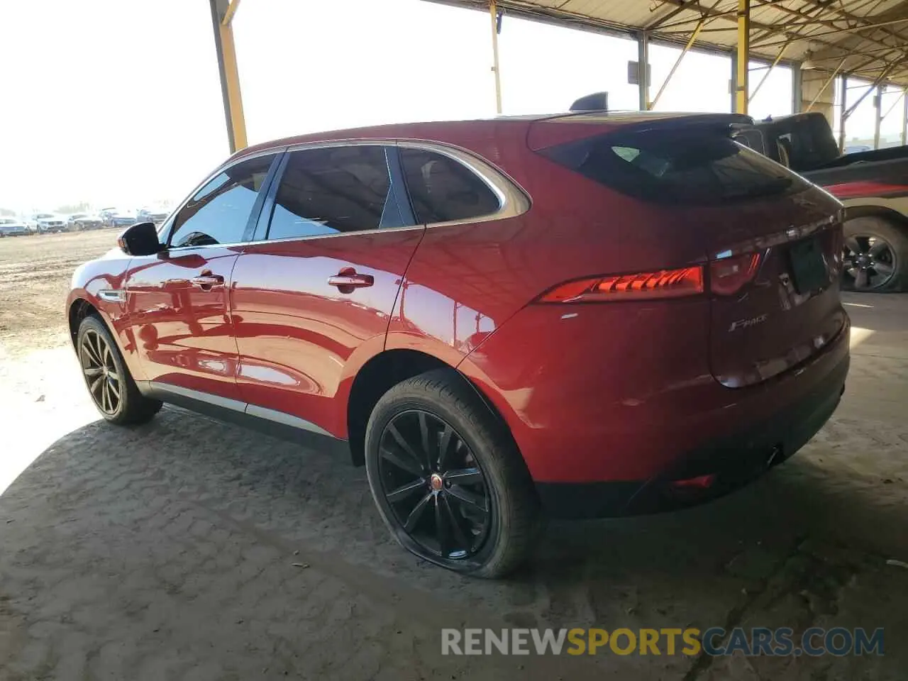 2 Фотография поврежденного автомобиля SADCK2GX0LA624891 JAGUAR F-PACE 2020