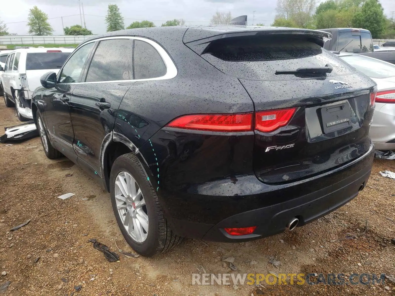 3 Photograph of a damaged car SADCK2GX0LA640217 JAGUAR F-PACE 2020