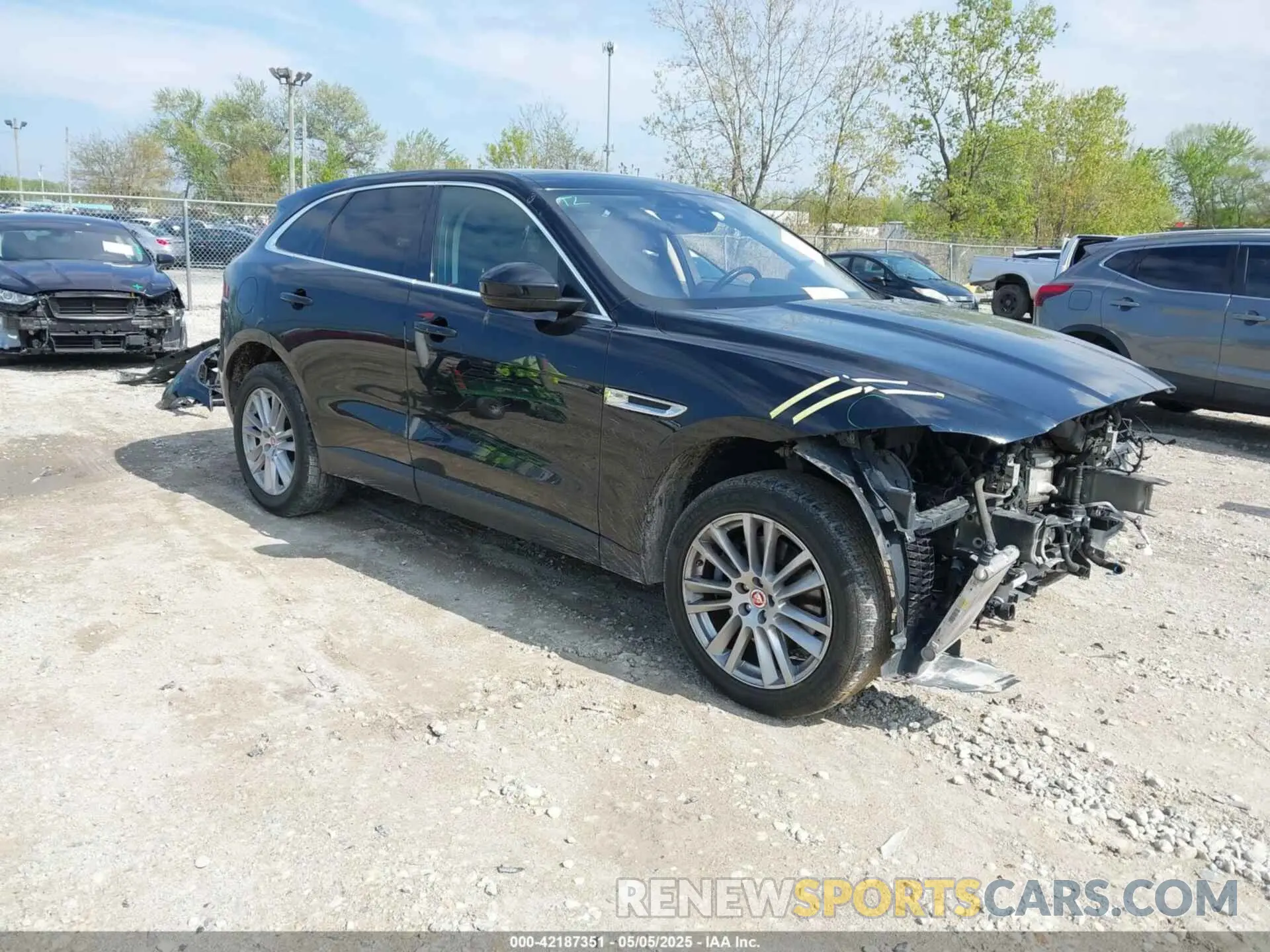 1 Фотография поврежденного автомобиля SADCK2GX1LA638590 JAGUAR F-PACE 2020