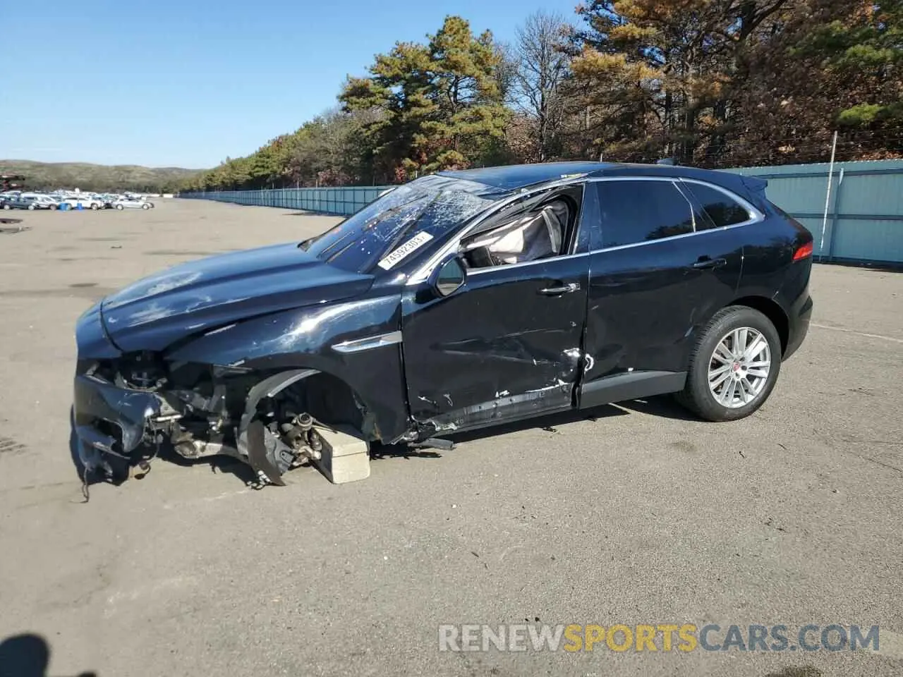 1 Фотография поврежденного автомобиля SADCK2GX4LA637854 JAGUAR F-PACE 2020