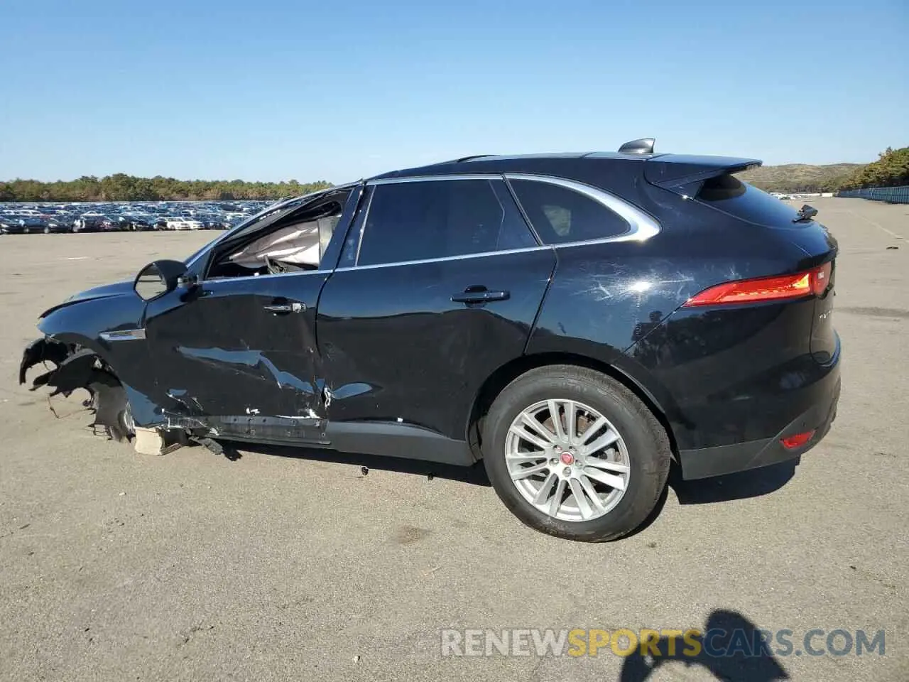 2 Фотография поврежденного автомобиля SADCK2GX4LA637854 JAGUAR F-PACE 2020