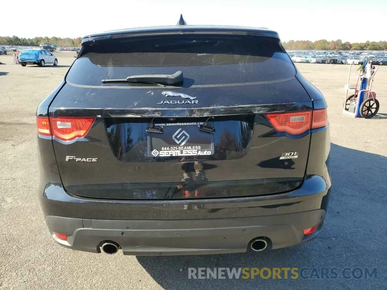 6 Фотография поврежденного автомобиля SADCK2GX4LA637854 JAGUAR F-PACE 2020