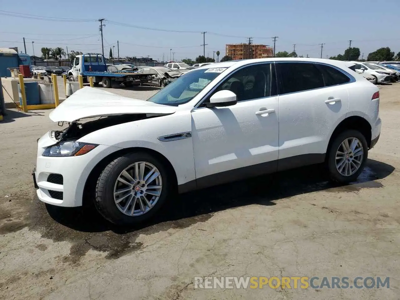1 Фотография поврежденного автомобиля SADCK2GX6LA635040 JAGUAR F-PACE 2020