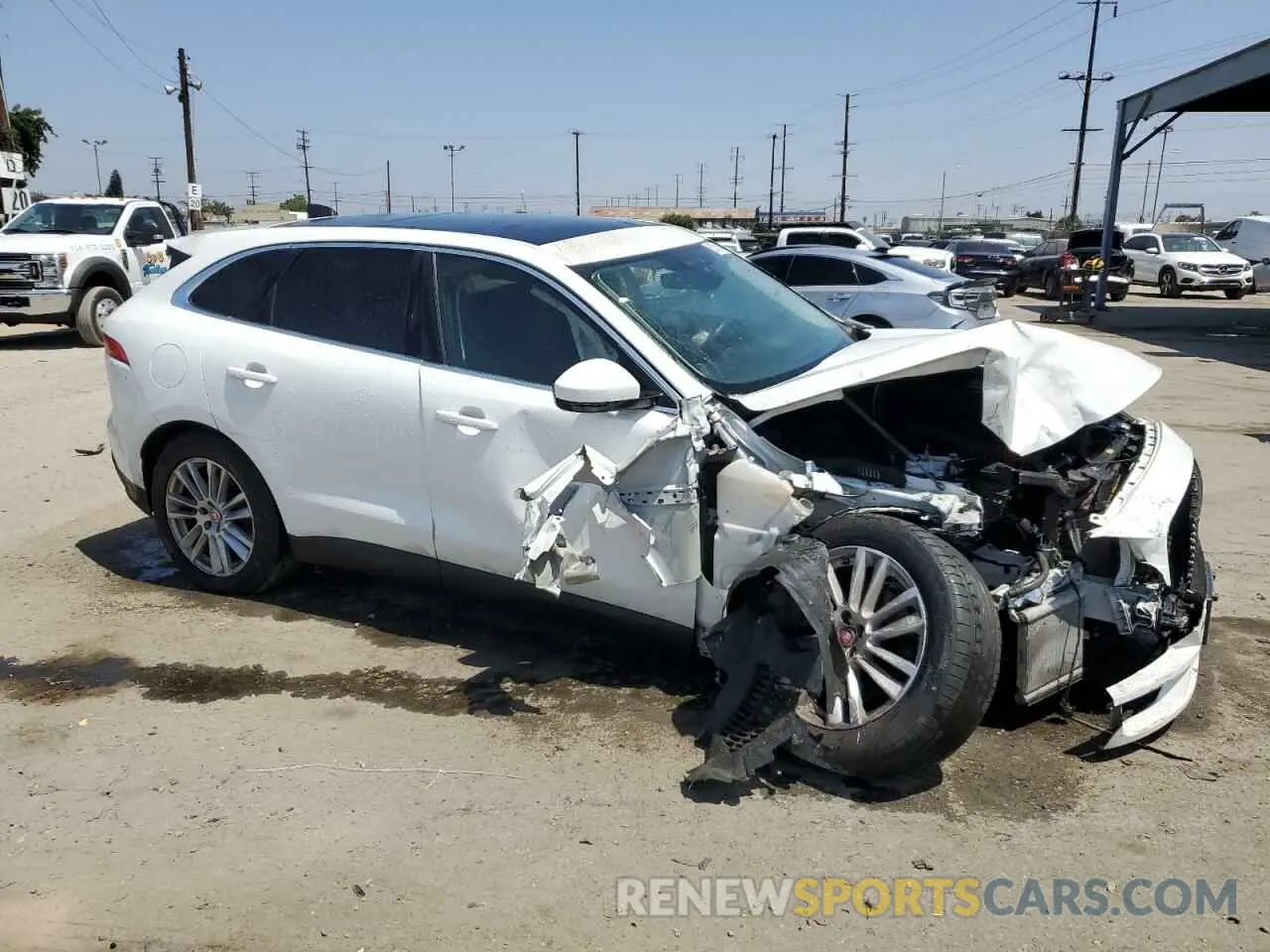 4 Фотография поврежденного автомобиля SADCK2GX6LA635040 JAGUAR F-PACE 2020