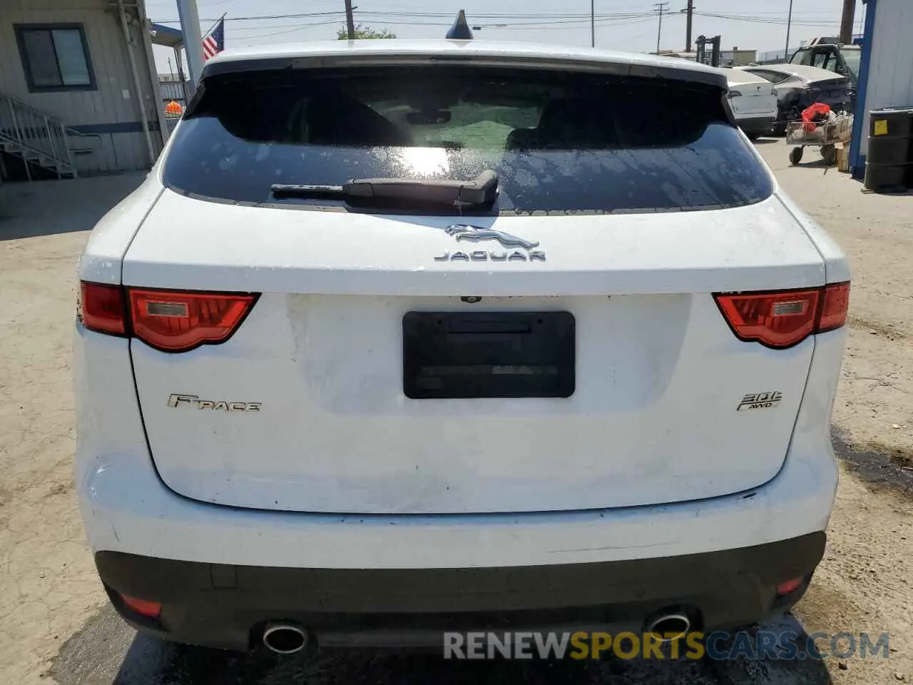 6 Фотография поврежденного автомобиля SADCK2GX6LA635040 JAGUAR F-PACE 2020