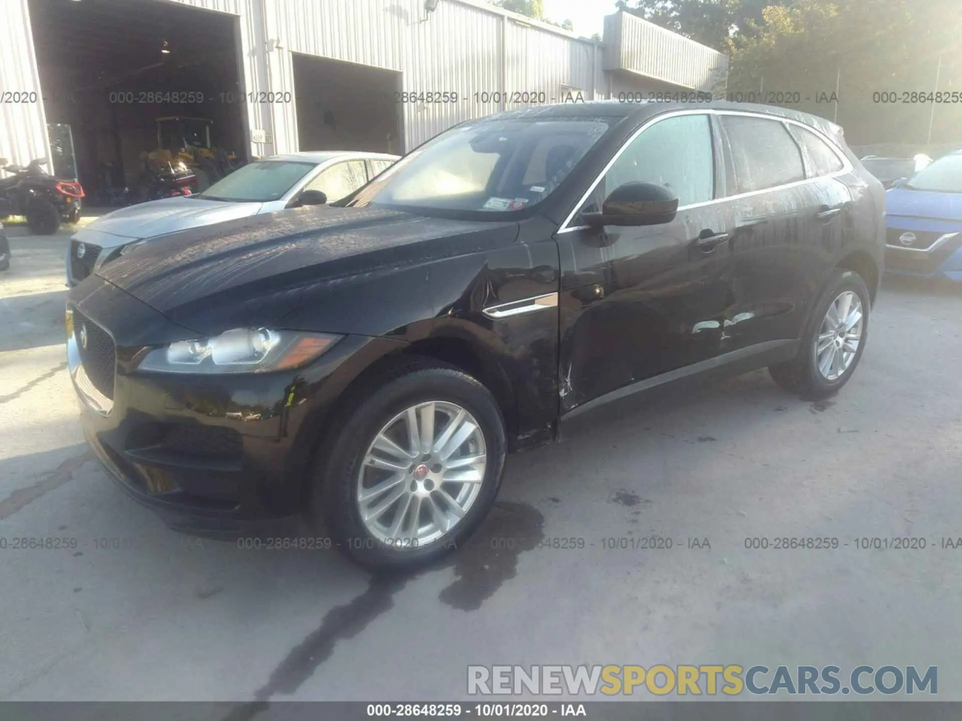 2 Photograph of a damaged car SADCK2GX7LA632695 JAGUAR F-PACE 2020