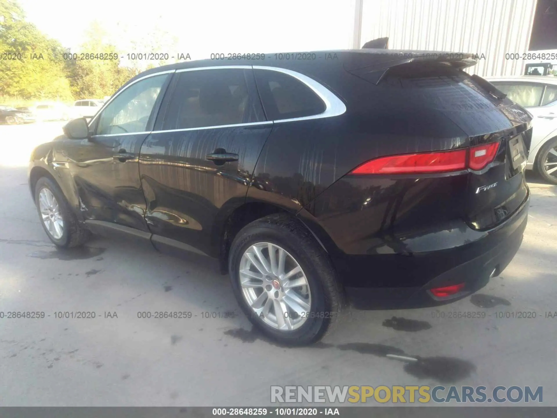 3 Photograph of a damaged car SADCK2GX7LA632695 JAGUAR F-PACE 2020