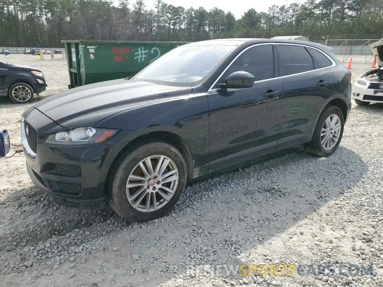 1 Photograph of a damaged car SADCK2GX9LA632858 JAGUAR F-PACE 2020