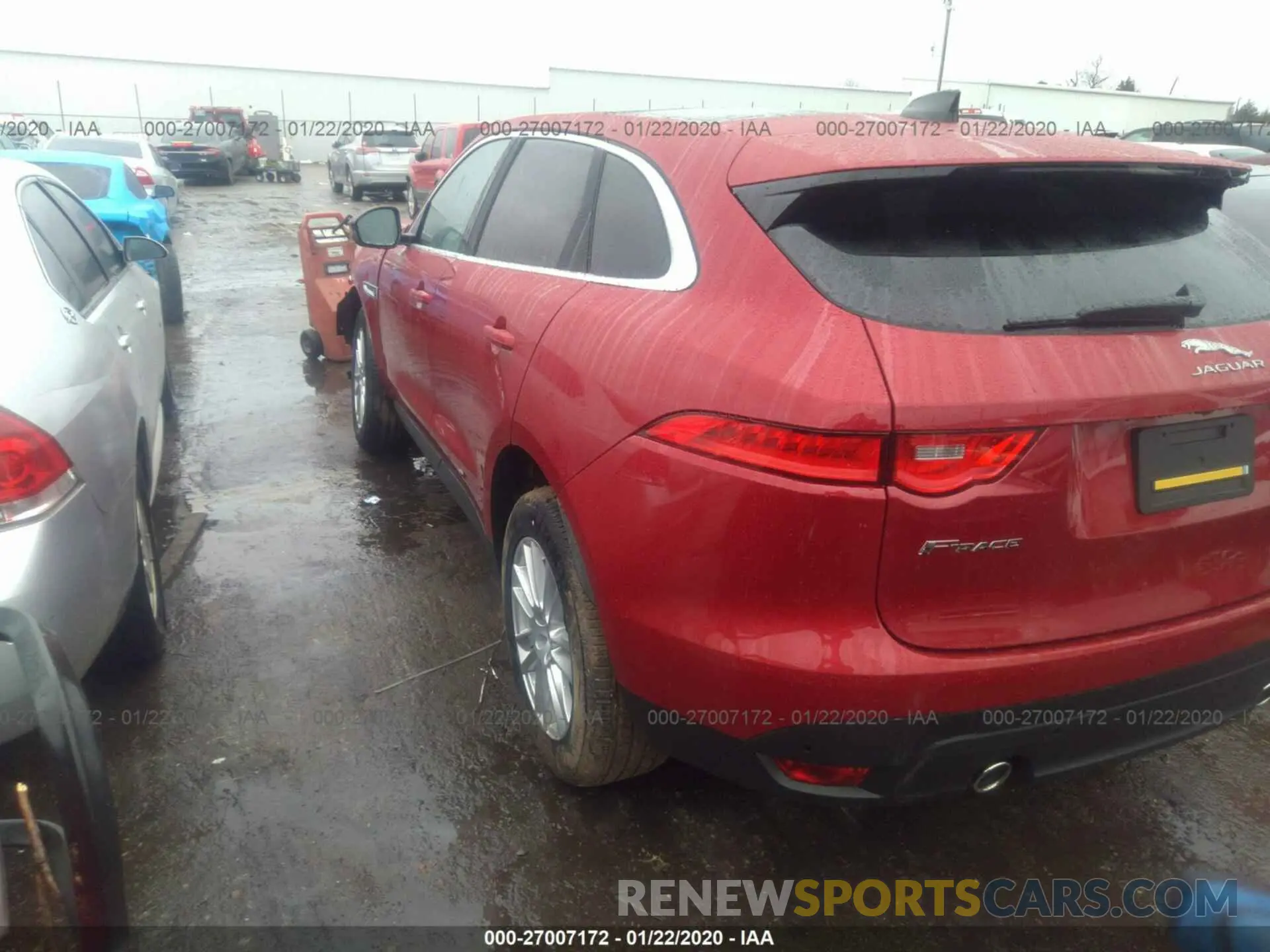 3 Photograph of a damaged car SADCK2GX9LA638188 JAGUAR F-PACE 2020