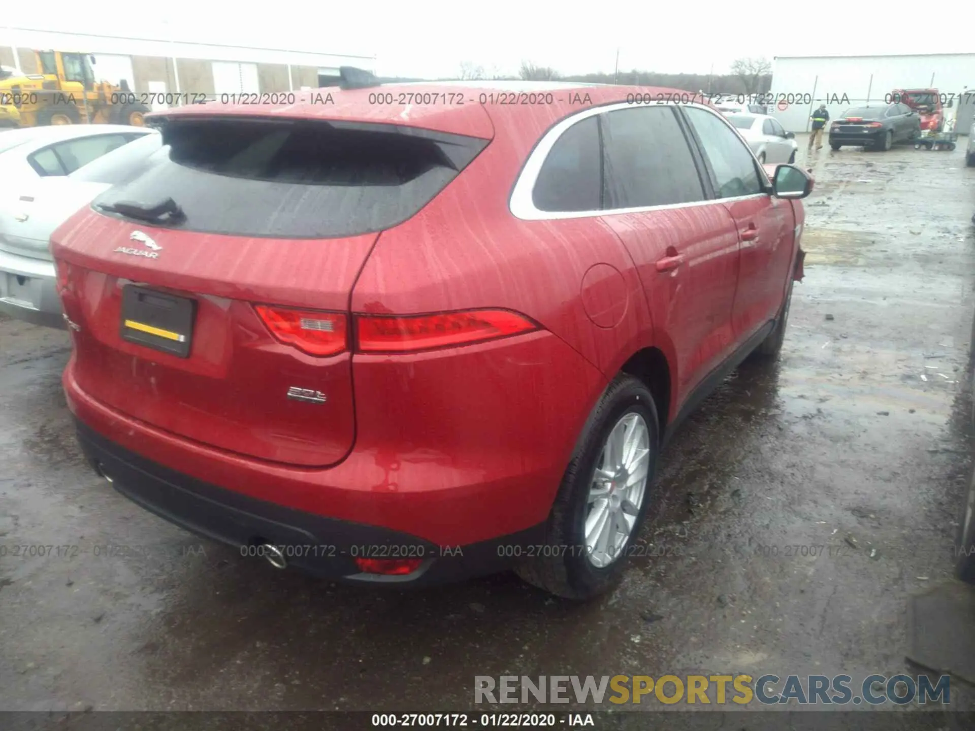 4 Photograph of a damaged car SADCK2GX9LA638188 JAGUAR F-PACE 2020