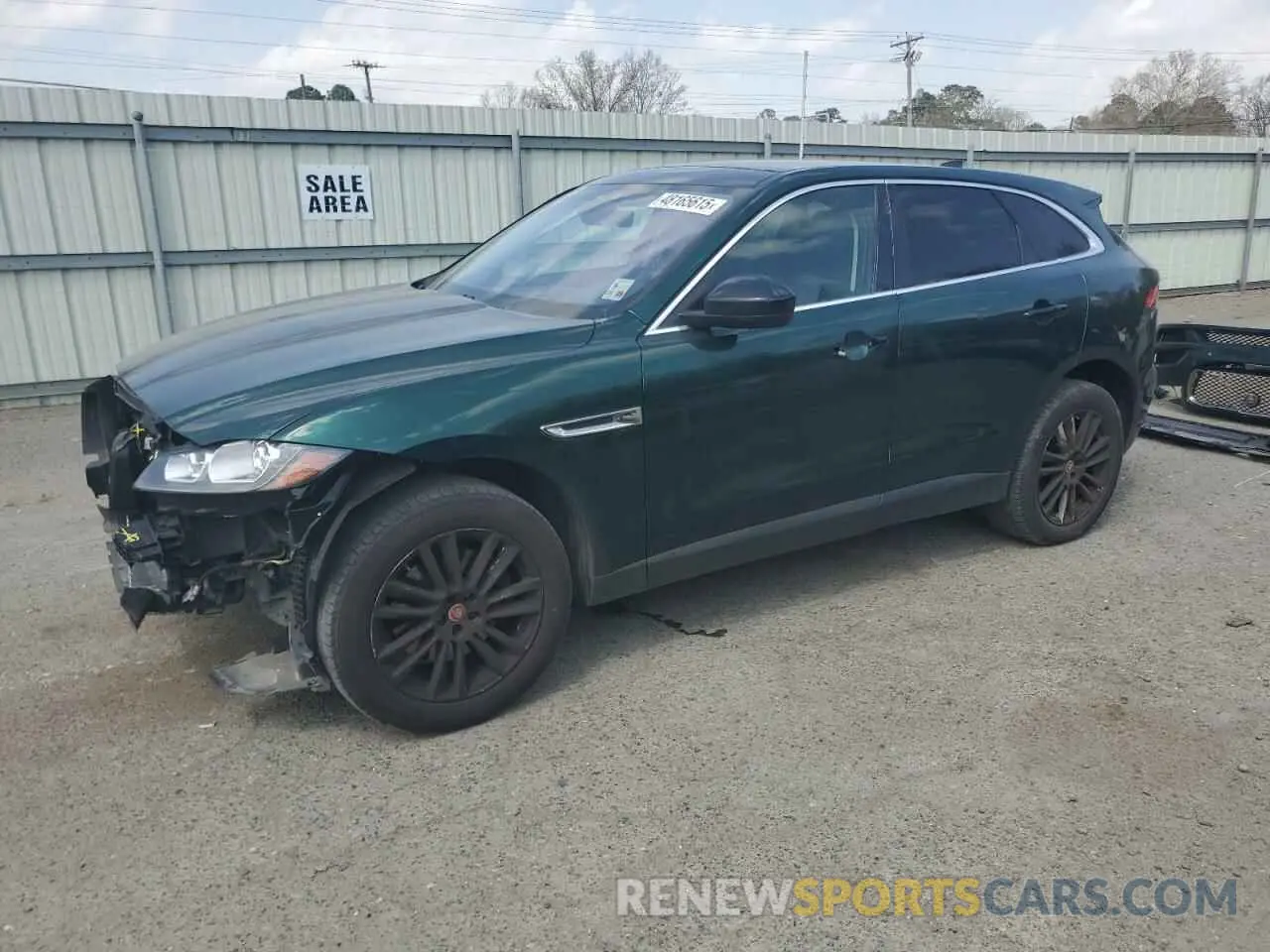 1 Фотография поврежденного автомобиля SADCK2GX9LA638255 JAGUAR F-PACE 2020