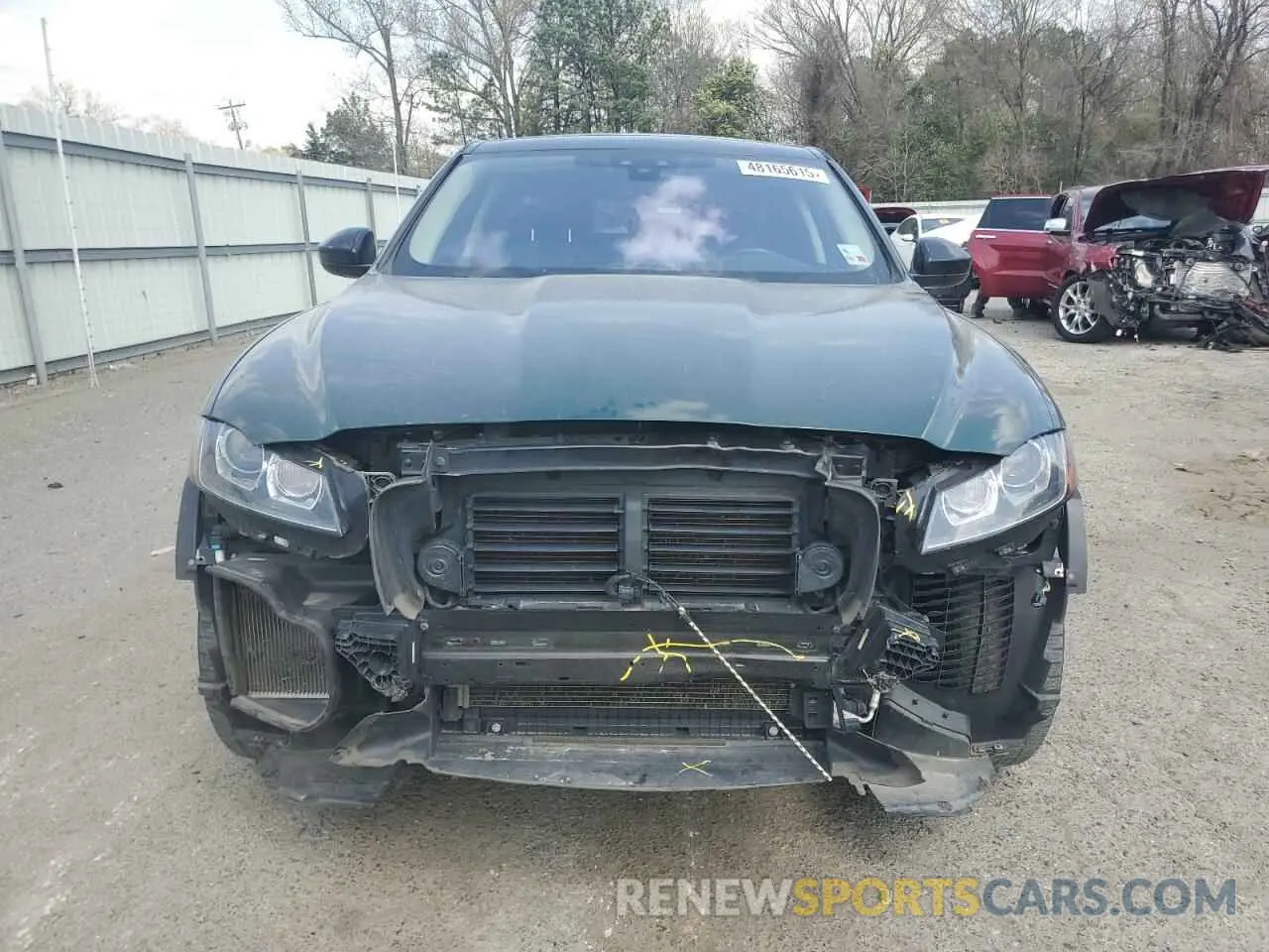 5 Фотография поврежденного автомобиля SADCK2GX9LA638255 JAGUAR F-PACE 2020
