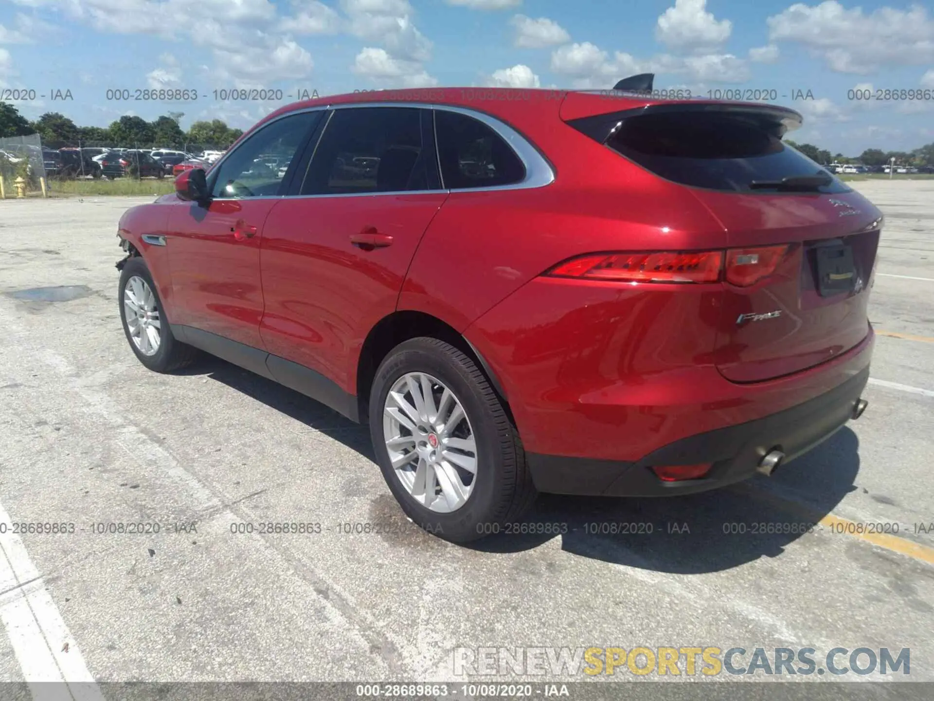 3 Photograph of a damaged car SADCK2GX9LA638823 JAGUAR F-PACE 2020