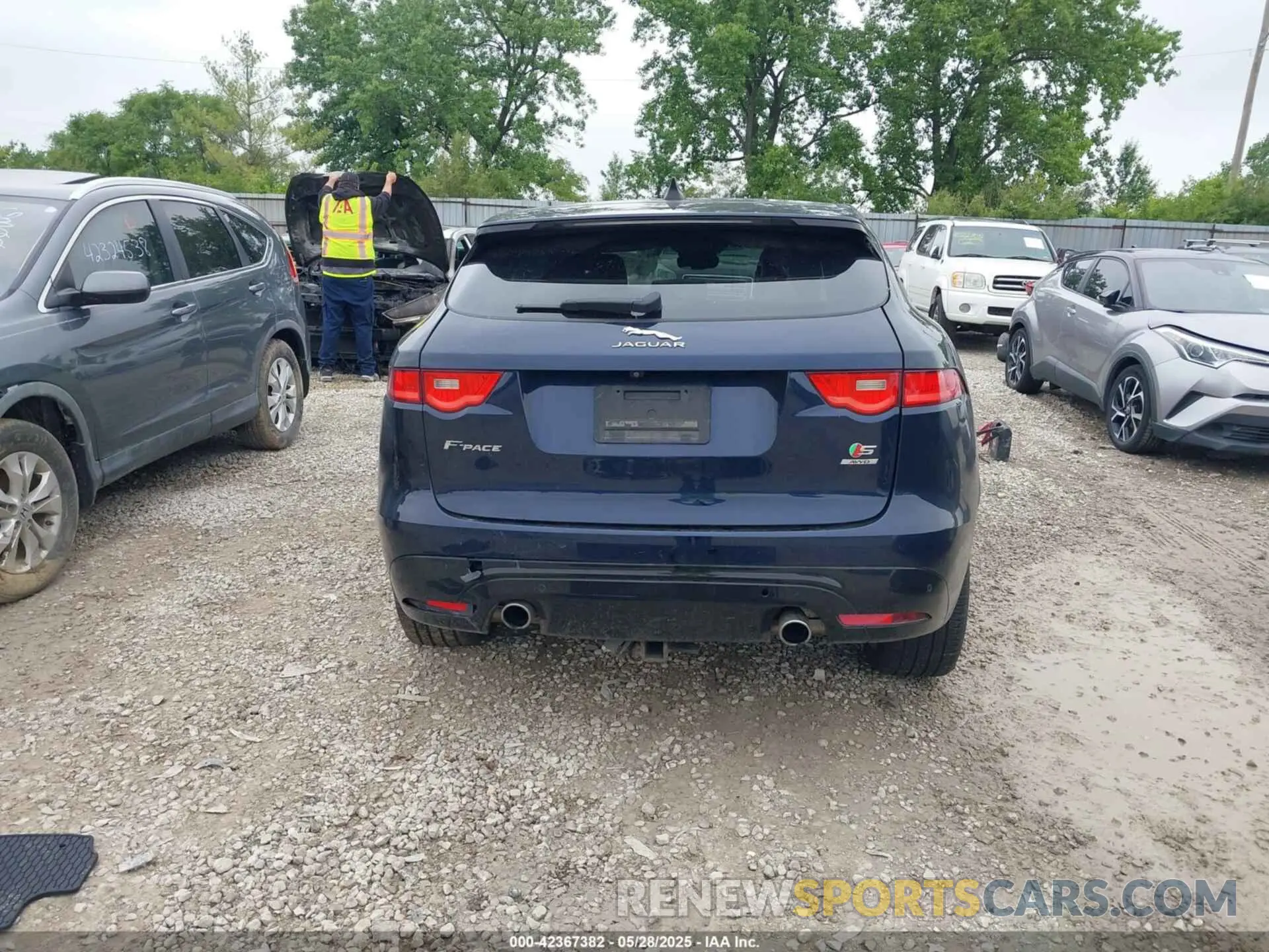 17 Фотография поврежденного автомобиля SADCM2FV1LA635148 JAGUAR F-PACE 2020