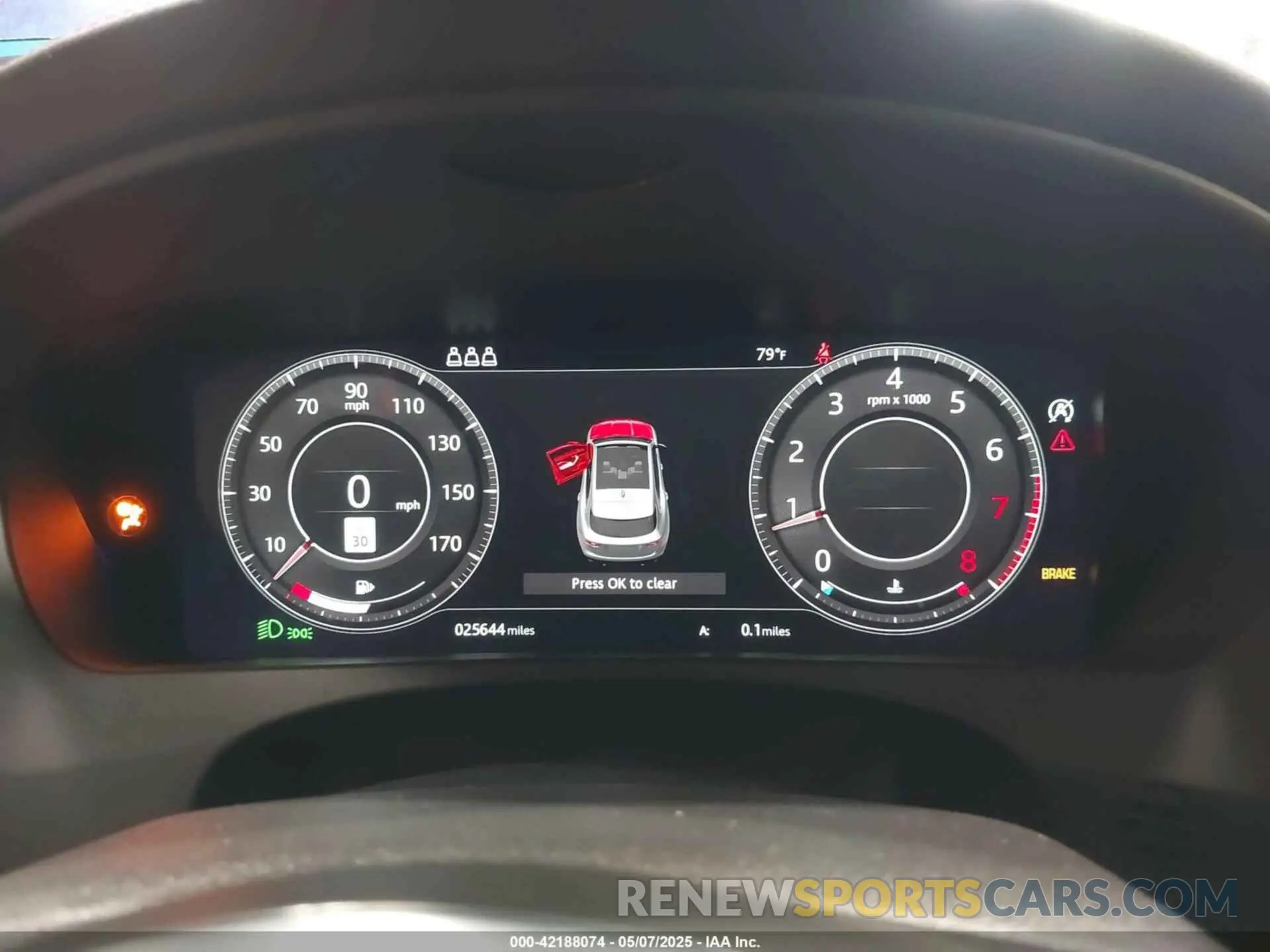 7 Photograph of a damaged car SADCM2FV4LA645110 JAGUAR F-PACE 2020