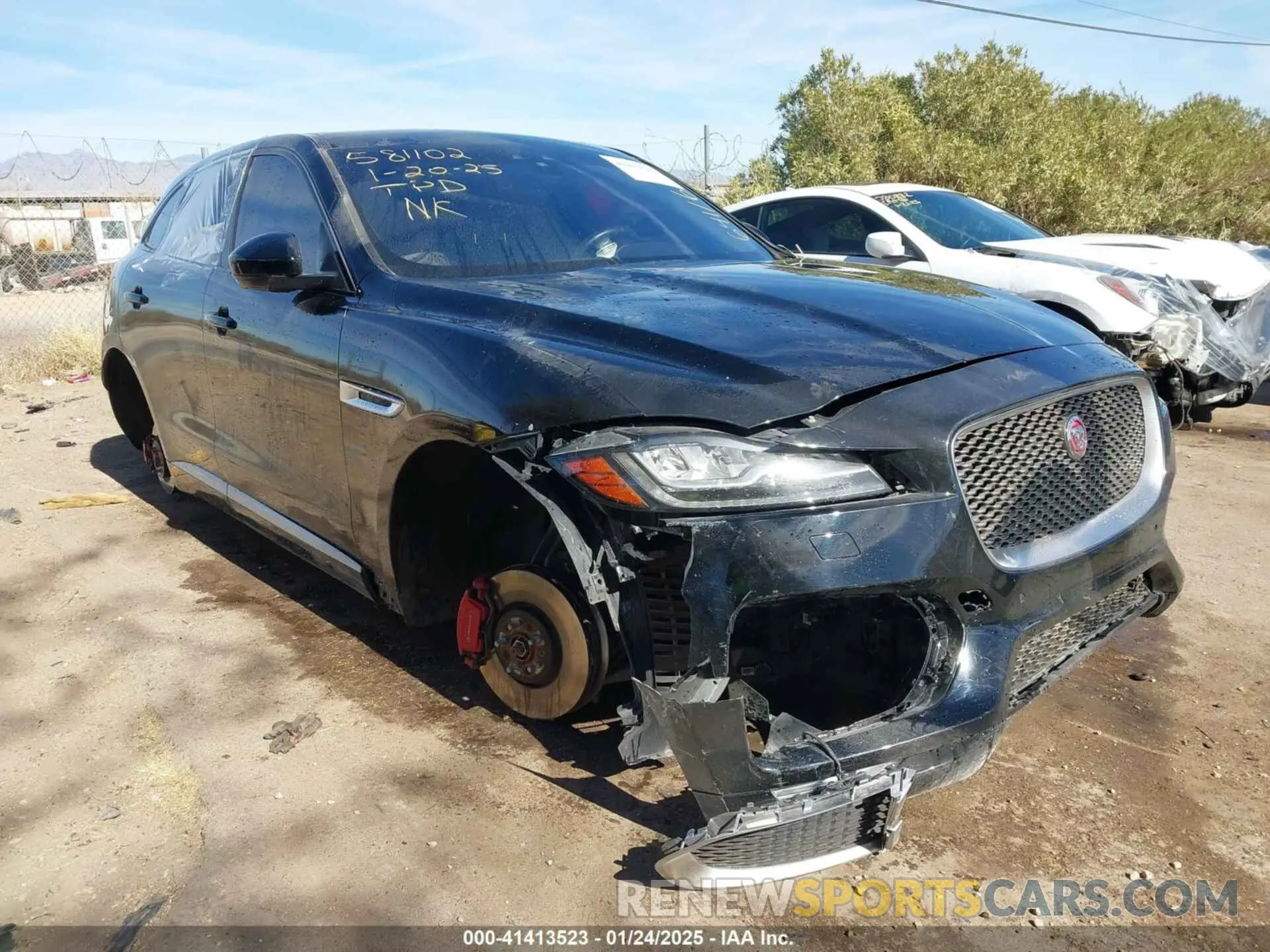 6 Photograph of a damaged car SADCM2FV6LA641169 JAGUAR F-PACE 2020