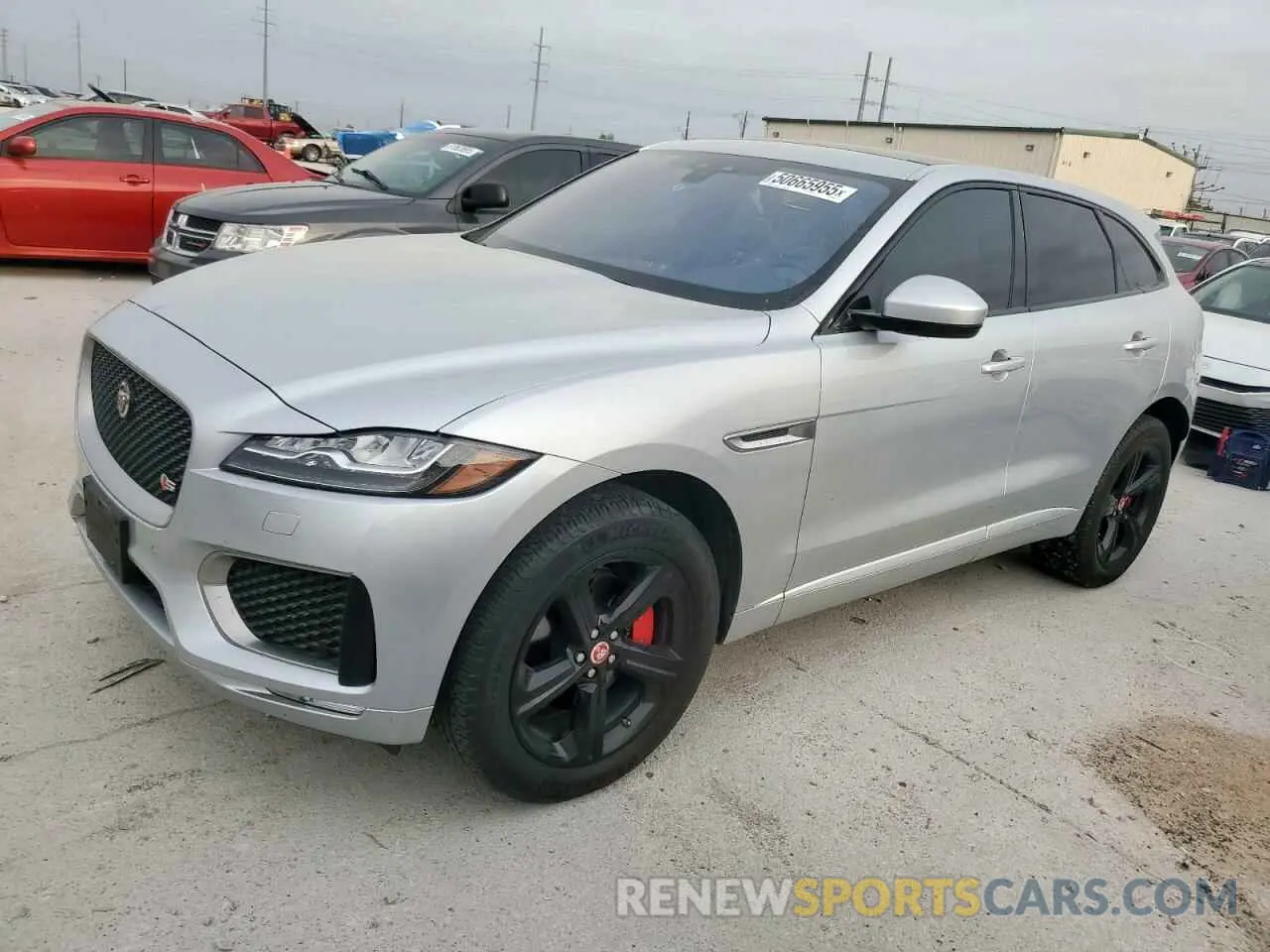 1 Фотография поврежденного автомобиля SADCM2FV7LA638202 JAGUAR F-PACE 2020
