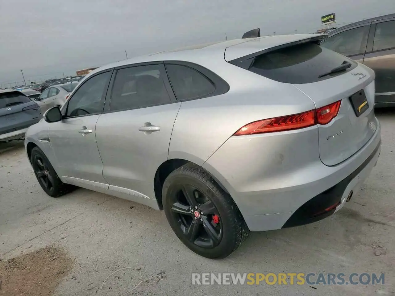 2 Фотография поврежденного автомобиля SADCM2FV7LA638202 JAGUAR F-PACE 2020