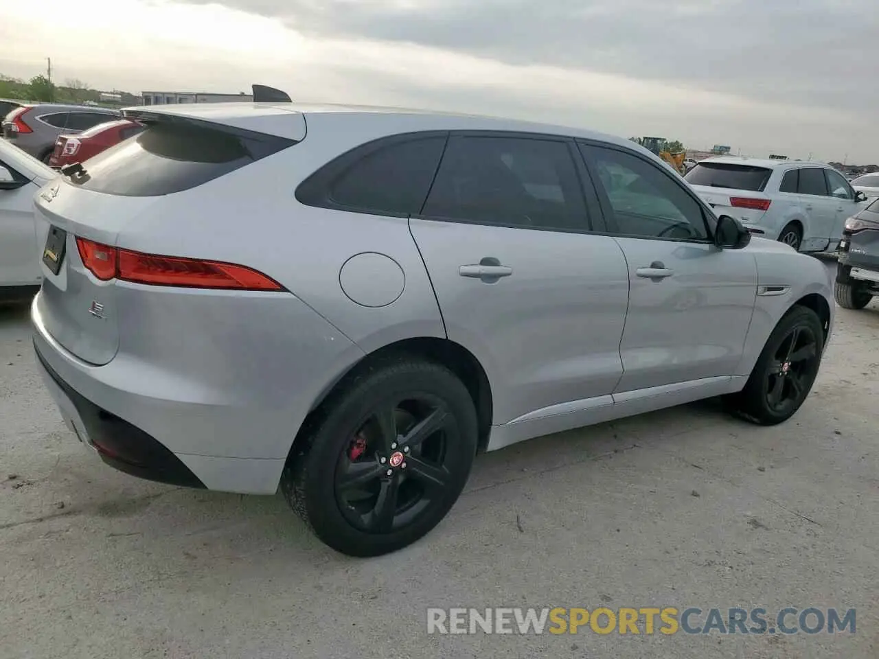 3 Фотография поврежденного автомобиля SADCM2FV7LA638202 JAGUAR F-PACE 2020