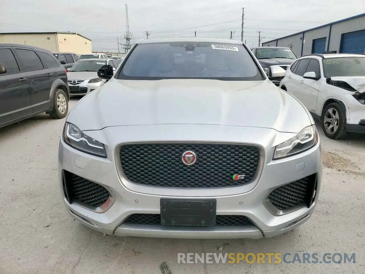 5 Фотография поврежденного автомобиля SADCM2FV7LA638202 JAGUAR F-PACE 2020