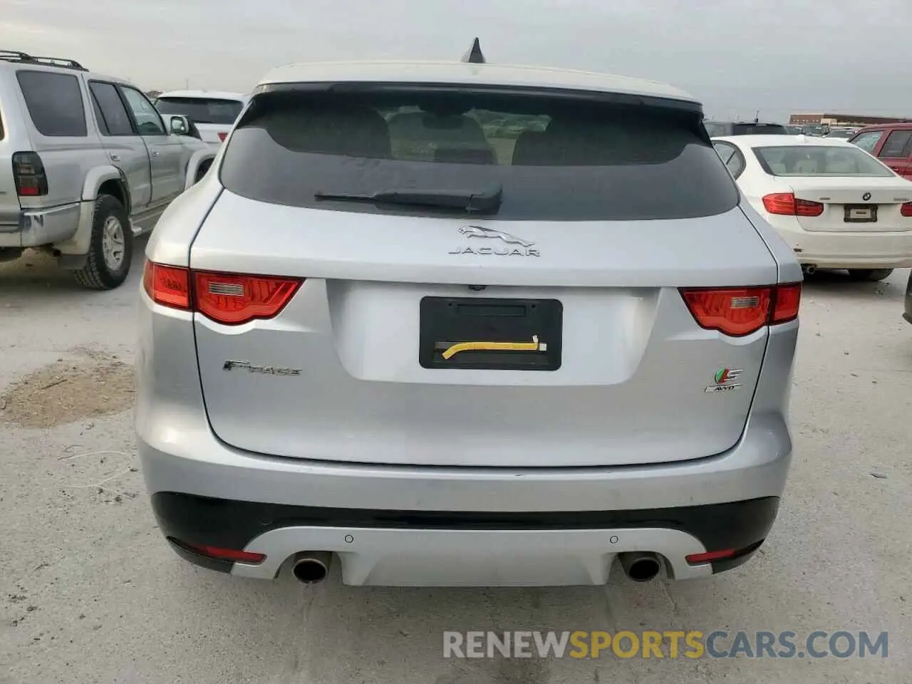 6 Фотография поврежденного автомобиля SADCM2FV7LA638202 JAGUAR F-PACE 2020