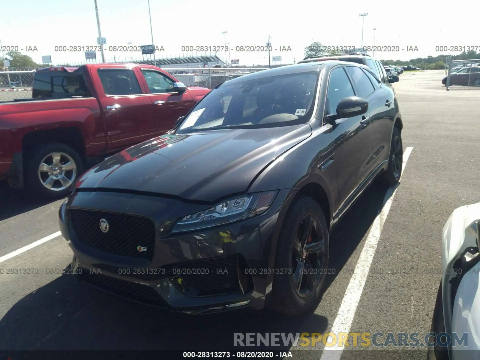 2 Photograph of a damaged car SADCM2FV7LA651709 JAGUAR F-PACE 2020