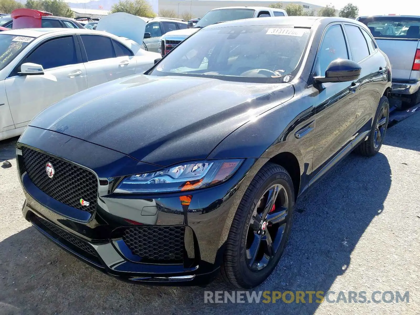 2 Photograph of a damaged car SADCM2FV8LA630853 JAGUAR F-PACE 2020