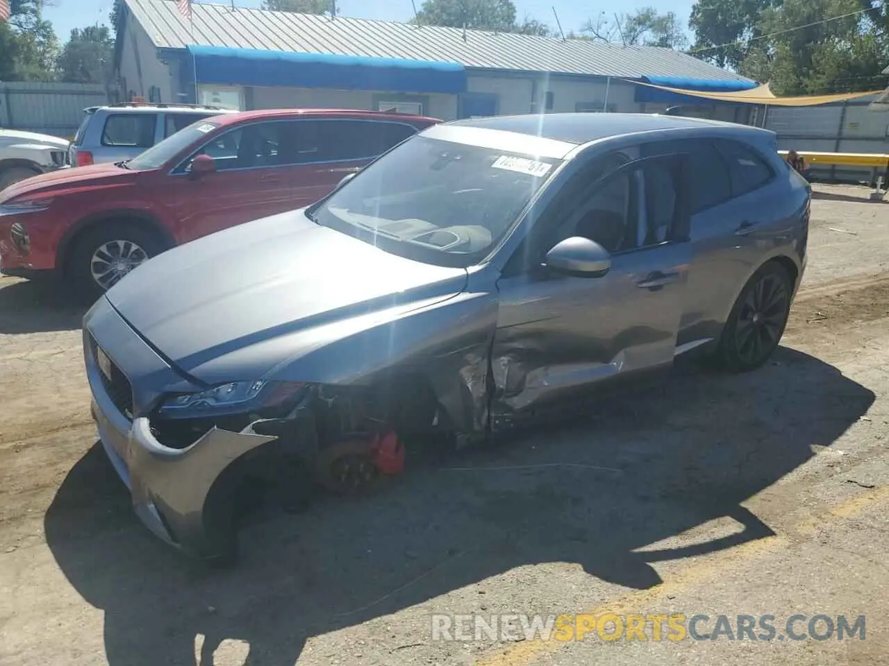 1 Photograph of a damaged car SADCM2FV8LA635003 JAGUAR F-PACE 2020